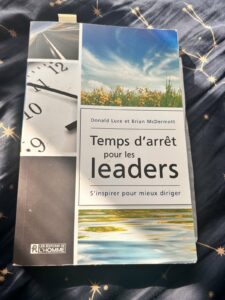 Le livre « Temps d'arrêt pour les leaders » de Donald Luce, Brian McDermott, autre photo