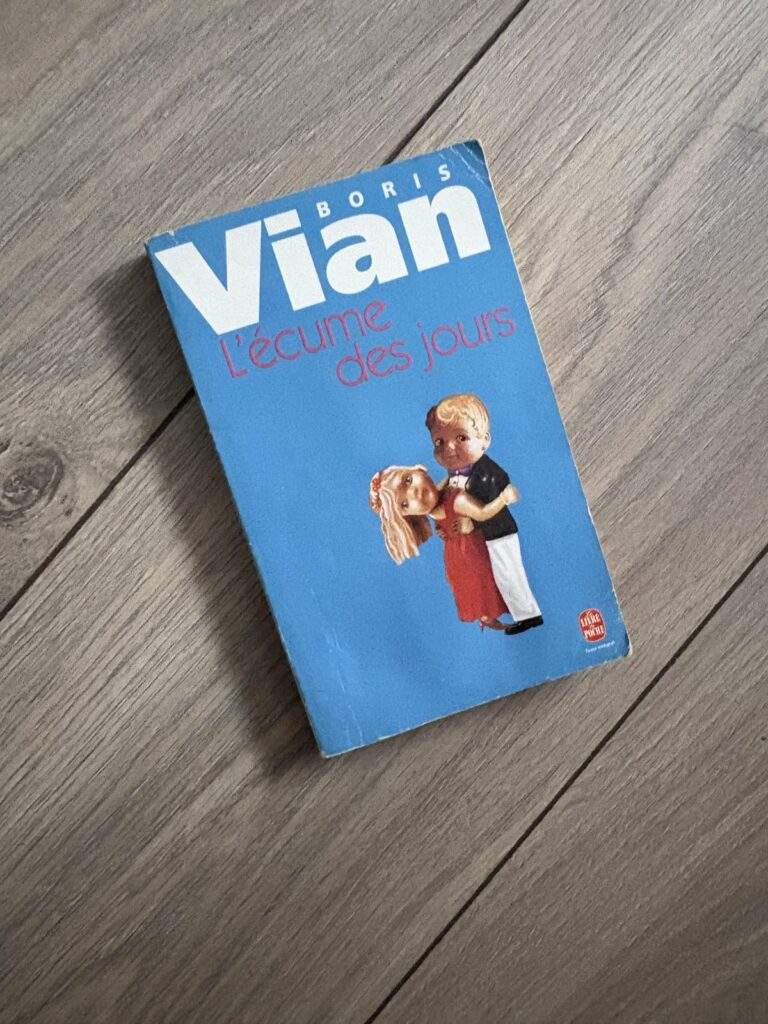 Le livre « L'écume des jours » de Boris Vian, dans ma bibliothèque