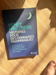 Le livre « Histoires pour gestionnaires insomniaques » de Henry Mintzberg, autre photo