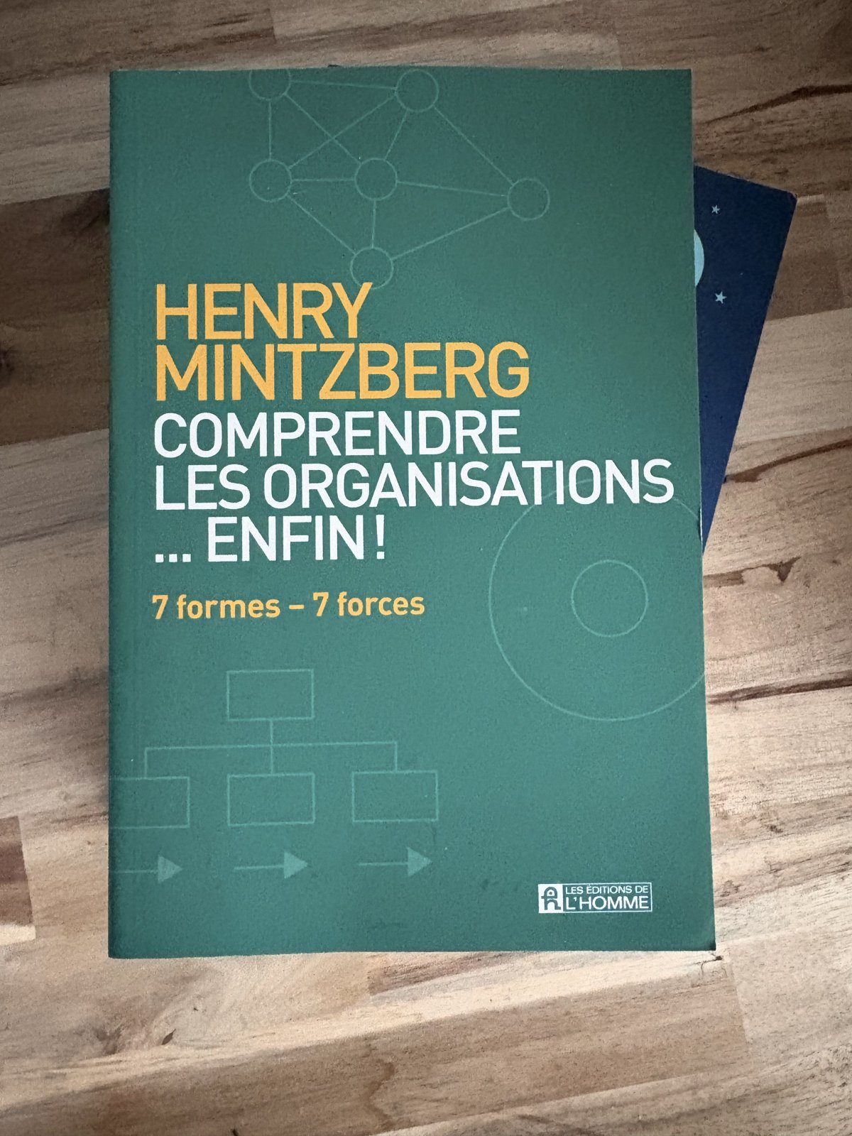 Le livre « Comprendre les organisations... enfin ! » de Henry Mintzberg, dans ma bibliothèque