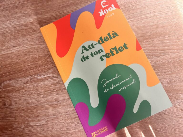 Le livre « Au-delà de ton reflet » de Kool, dans ma bibliothèque