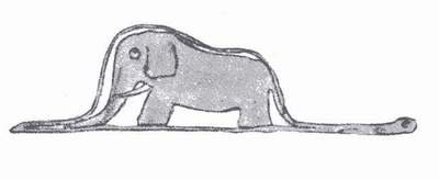 Dessin numéro 2 : l’intérieur du serpent boa qui digère un éléphant